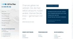 Desktop Screenshot of allinone-vt.ch